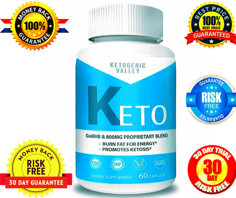 Ketogenic Valley Keto Diet Free Trial Bottle By Shark Tank - LIMITED STOCK